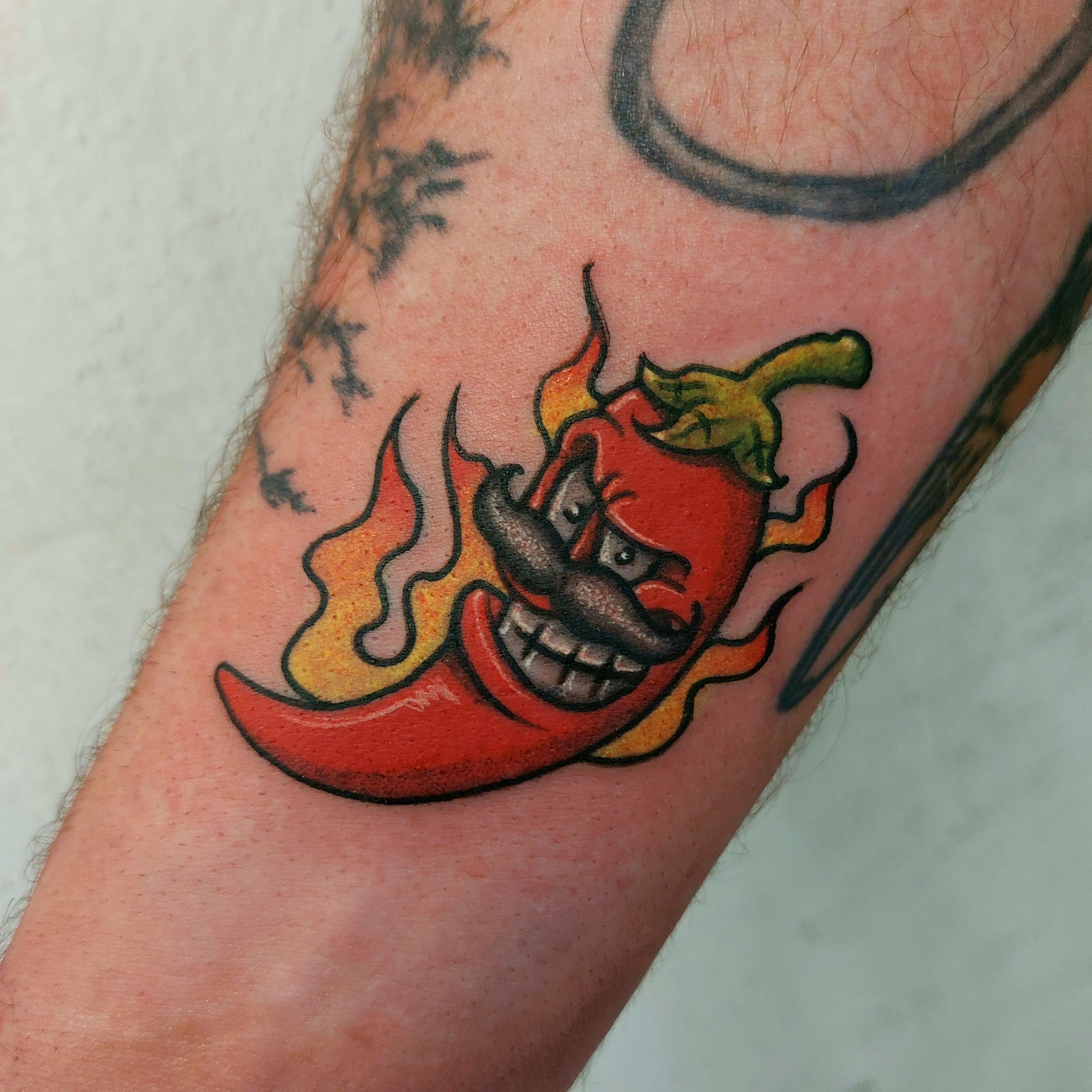 Traditional Japanese tattoo by Ez'zer