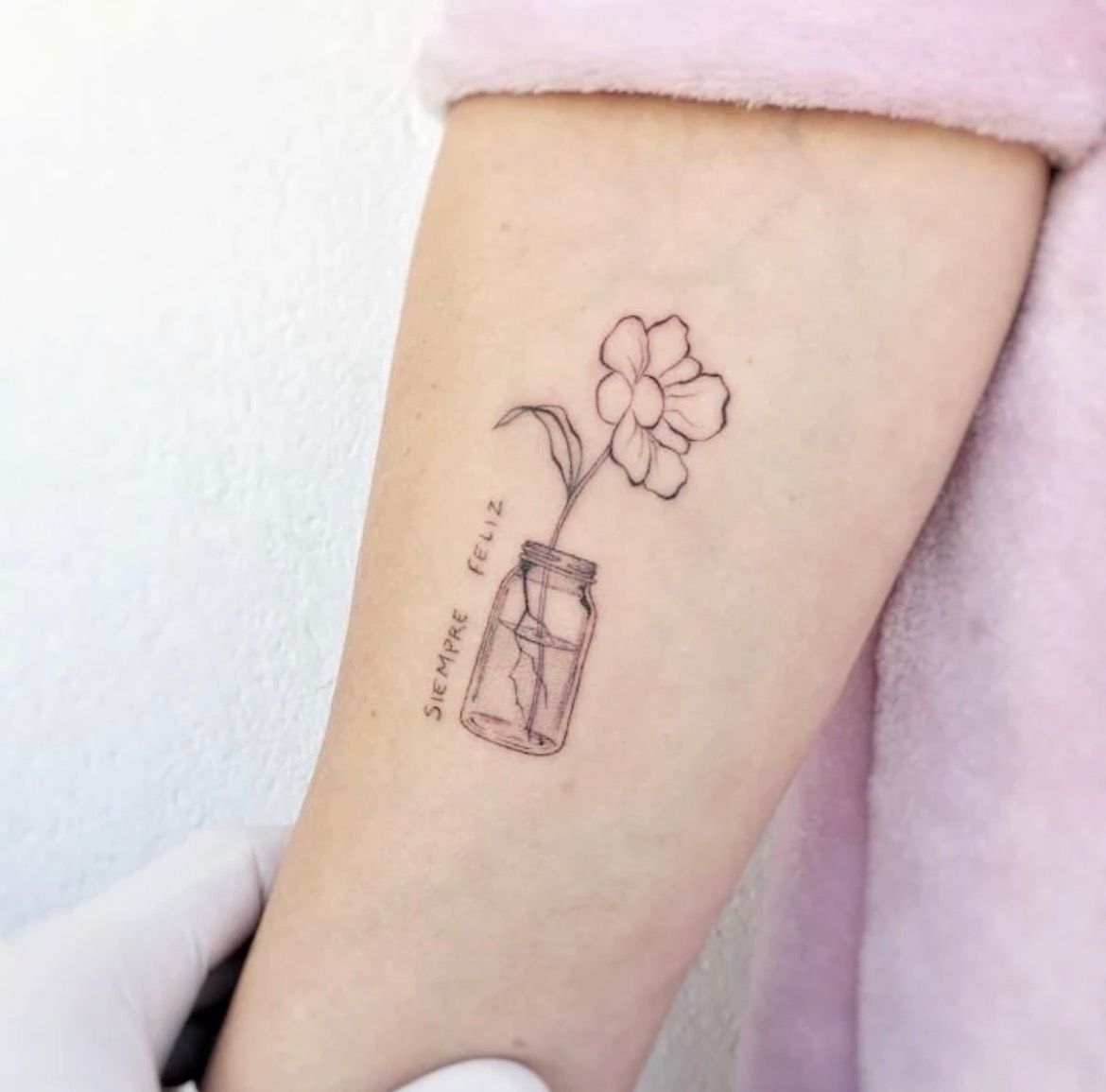 Fine line tattoo design by May