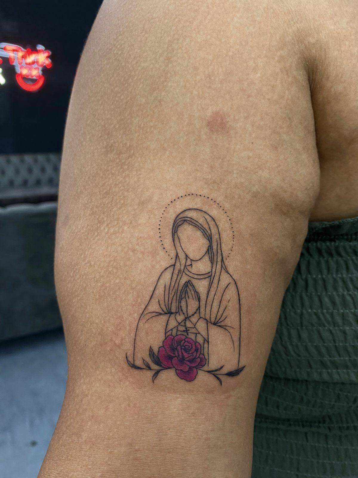 Tattoo work by Bendito Tattoo